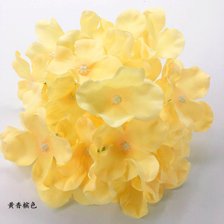 Artificial Flower Hydrangea Wedding Fake Silk Flower Wedding Flower Bouquet Headdress DIY Flower Shooting Props