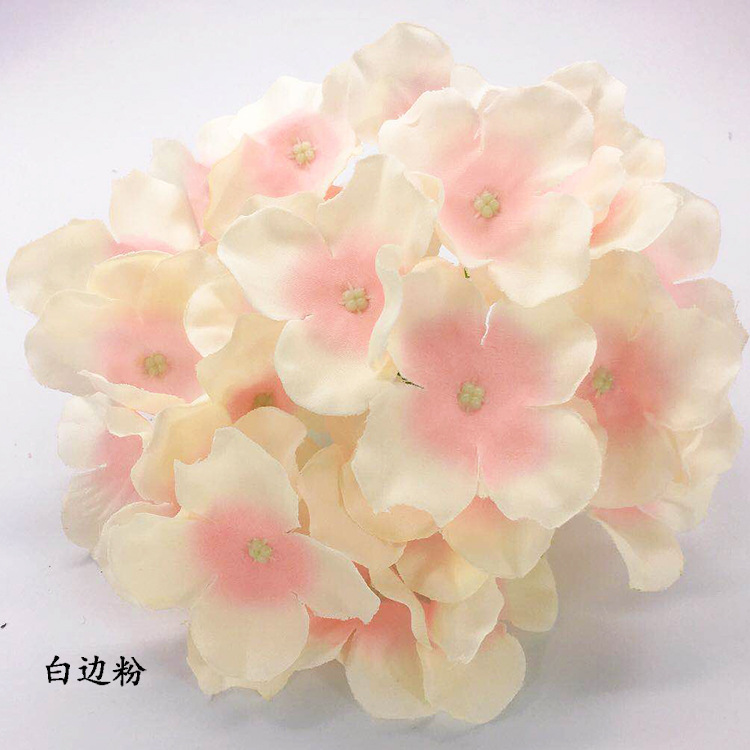 Artificial Flower Hydrangea Wedding Fake Silk Flower Wedding Flower Bouquet Headdress DIY Flower Shooting Props