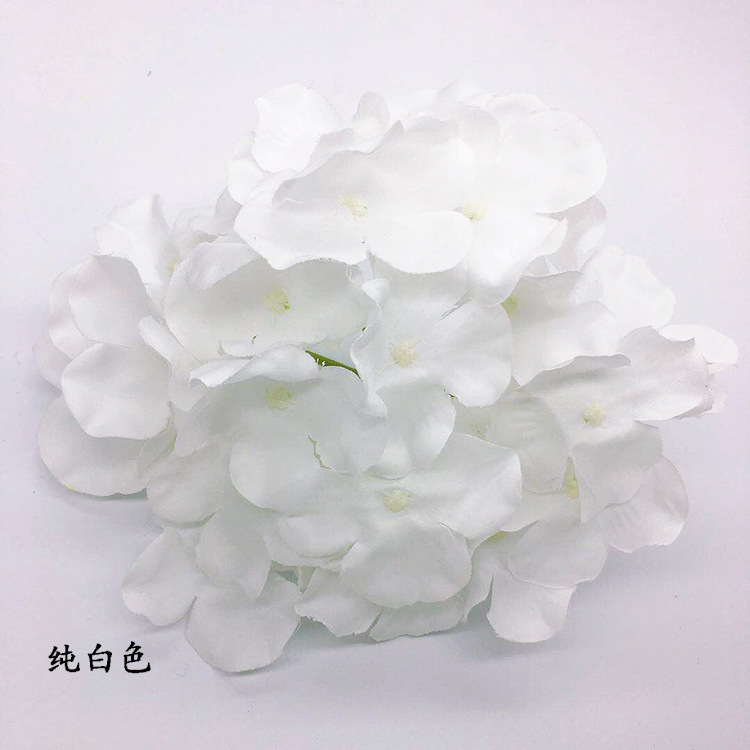Artificial Flower Hydrangea Wedding Fake Silk Flower Wedding Flower Bouquet Headdress DIY Flower Shooting Props