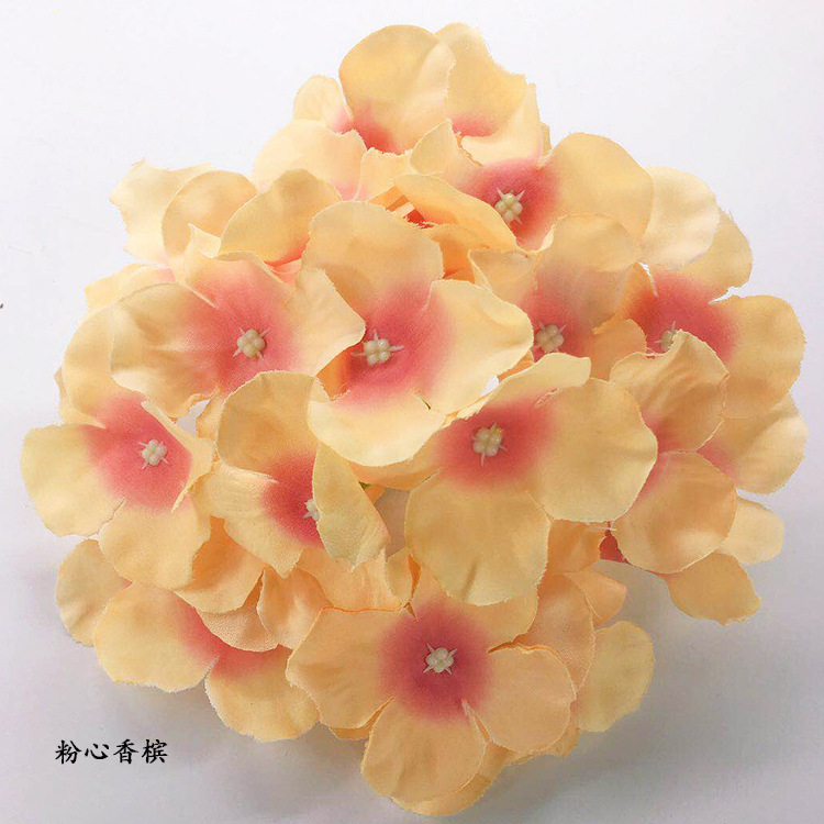 Artificial Flower Hydrangea Wedding Fake Silk Flower Wedding Flower Bouquet Headdress DIY Flower Shooting Props