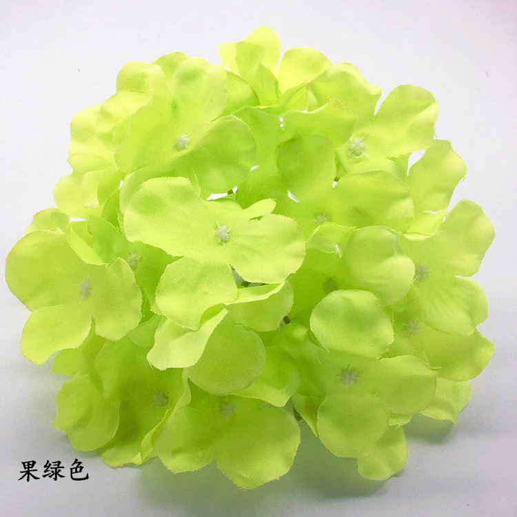 Artificial Flower Hydrangea Wedding Fake Silk Flower Wedding Flower Bouquet Headdress DIY Flower Shooting Props