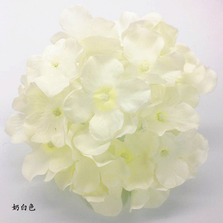 Artificial Flower Hydrangea Wedding Fake Silk Flower Wedding Flower Bouquet Headdress DIY Flower Shooting Props