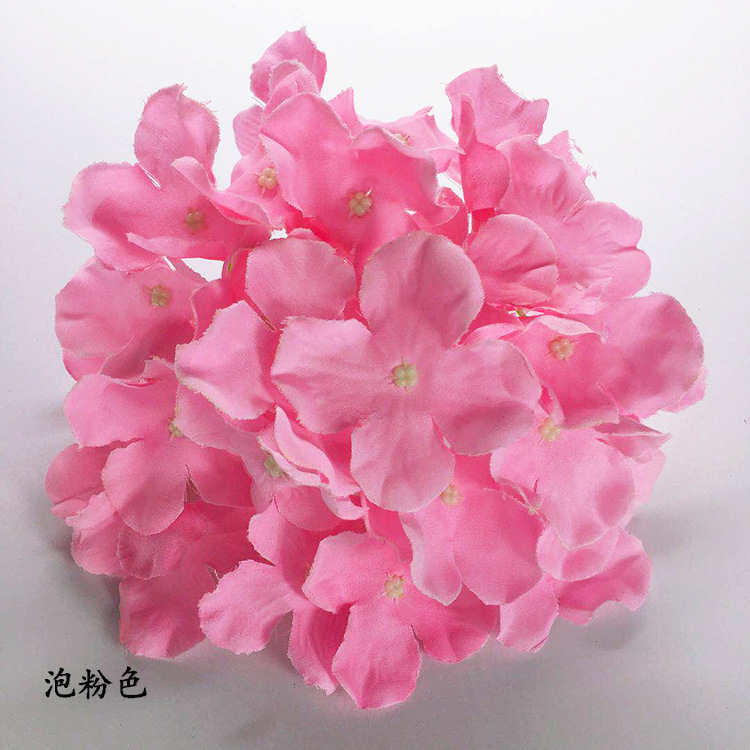 Artificial Flower Hydrangea Wedding Fake Silk Flower Wedding Flower Bouquet Headdress DIY Flower Shooting Props