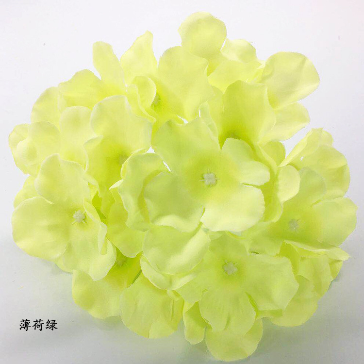 Artificial Flower Hydrangea Wedding Fake Silk Flower Wedding Flower Bouquet Headdress DIY Flower Shooting Props