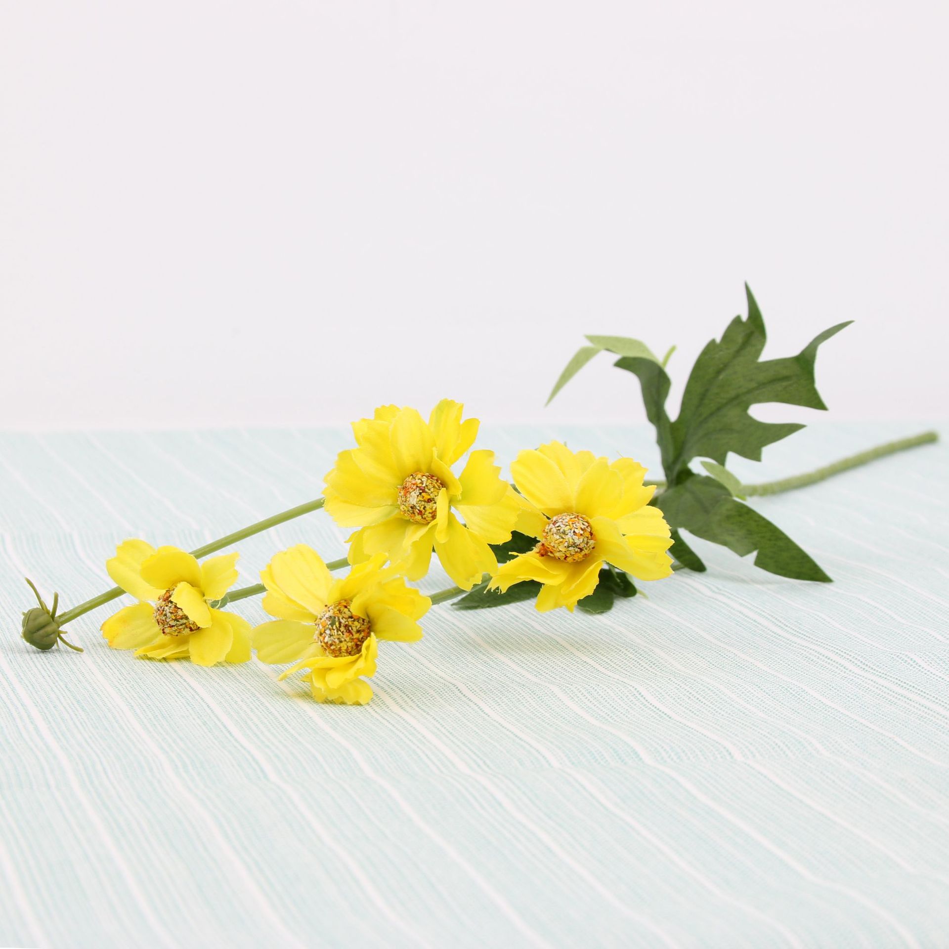 Factory wholesale single-branch imitation flower small autumn chrysanthemum multi-color wedding flower false vase flower decoration flowers