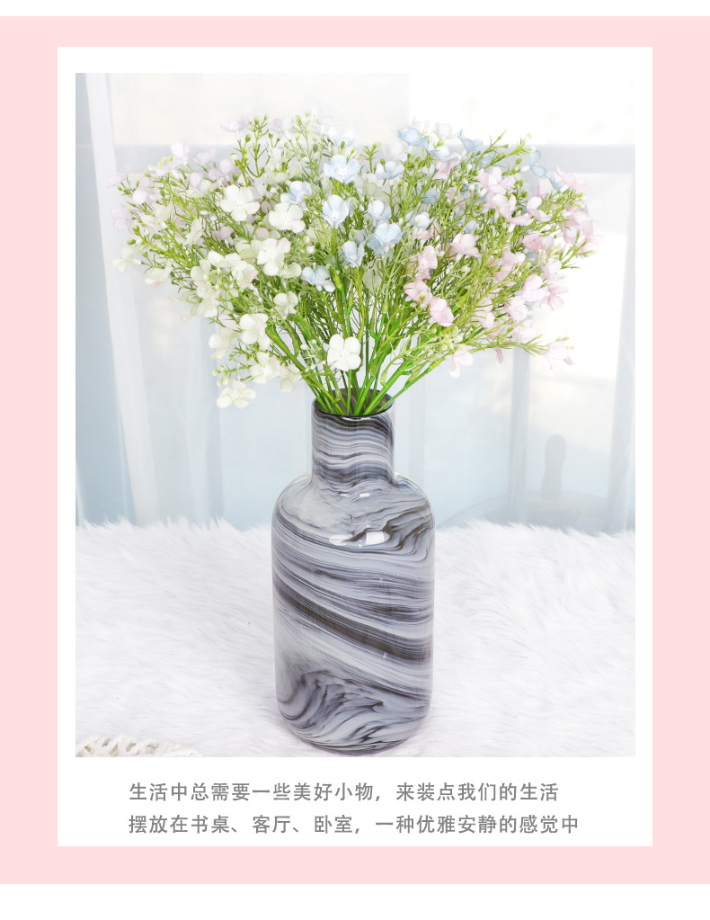Mini Starry Hydrangea Wedding Flower Delivery Artificial Flower Wholesale Fake Flower Family Decoration Starry Hydrangea Small Bunch Mini Starry Hydrangea Wedding Flower Delivery Artificial Flower Wholesale Fake Flower Family Decoration Starry Hydrangea Small Bunch