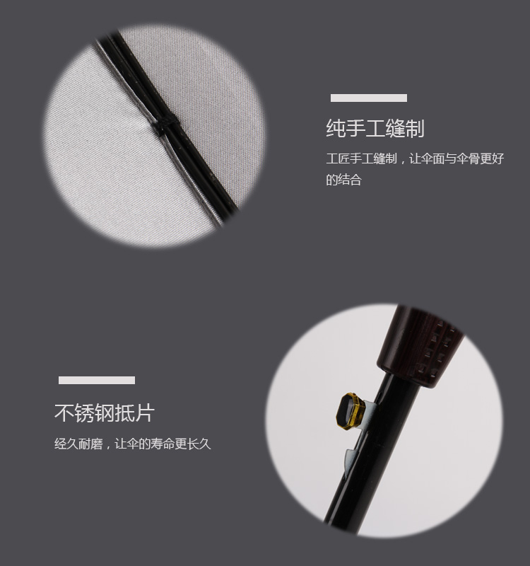 Rain Ballet Oversized Double Silver Glue Straight Rod Sunny Umbrella Printable Logo Customized Advertising Umbrella Rain Ballet
