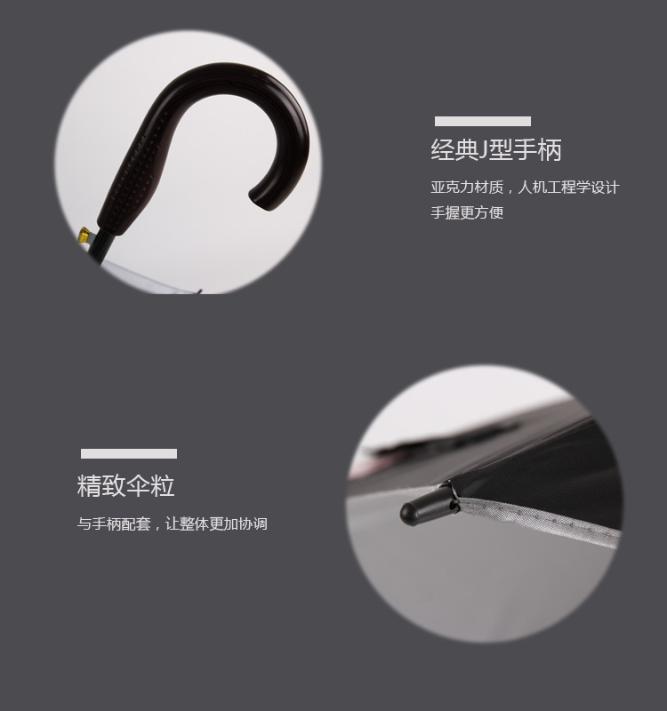 Rain Ballet Oversized Double Silver Glue Straight Rod Sunny Umbrella Printable Logo Customized Advertising Umbrella Rain Ballet