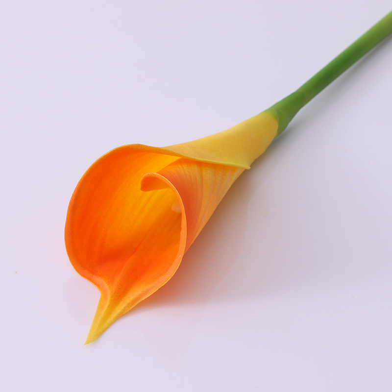 Yibo High-quality Imitation Plant Pu Artificial Flower Sea Taro Common Calla Home Decoration Wedding Flower Direct Photography Wholesale