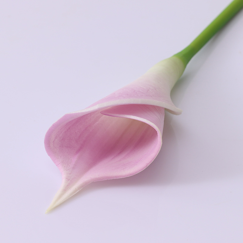 Yibo High-quality Imitation Plant Pu Artificial Flower Sea Taro Common Calla Home Decoration Wedding Flower Direct Photography Wholesale