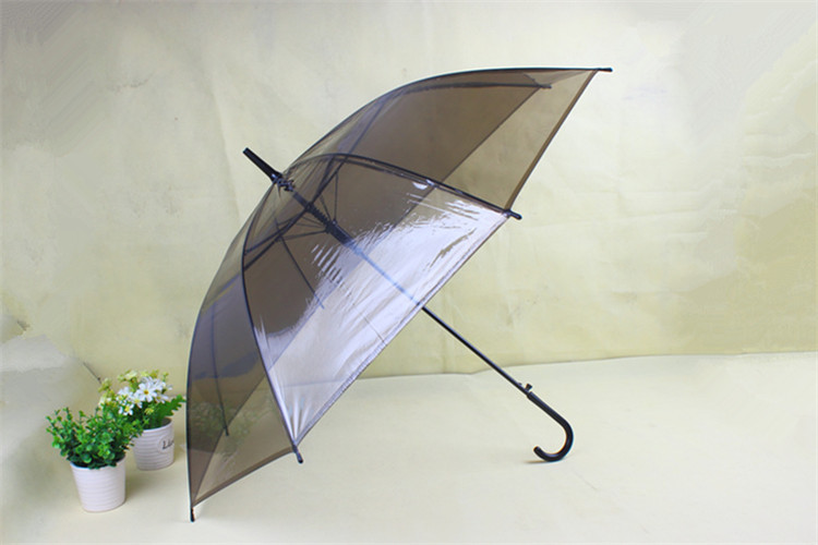 Fashion Korean PVC transparent umbrella dance performance long handle umbrella straight handle advertising umbrella Fashion Korean PVC transparent umbrella dance performance long handle umbrella straight handle advertising umbrella
