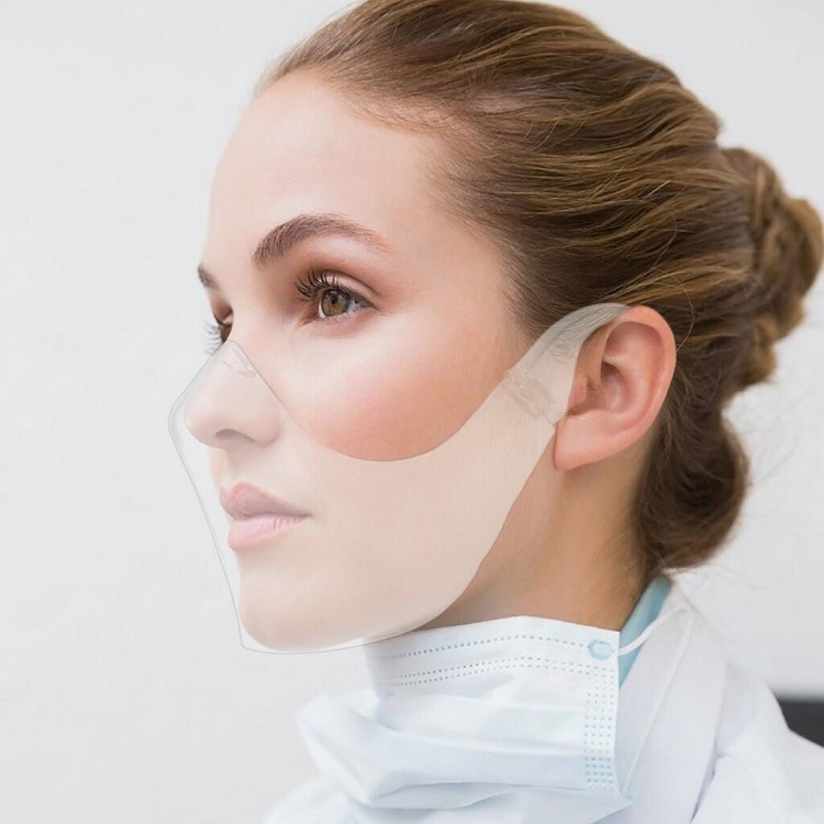 Cross border source mask Transparent protective mask anti-splash isolation mask HD transparent protective mask