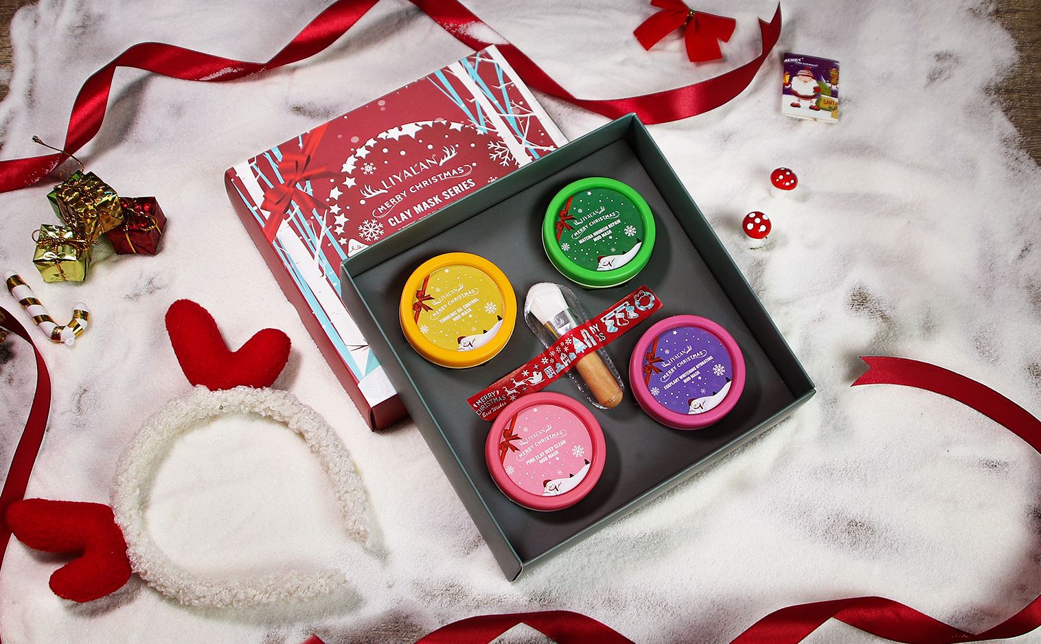 Cross-Border Spot Christmas Facial Masks Set Cleansing Cutin Moisturizing Facial Mud Mask Cross-Border Spot Christmas Facial Masks Set Cleansing Cutin Moisturizing Facial Mud Mask