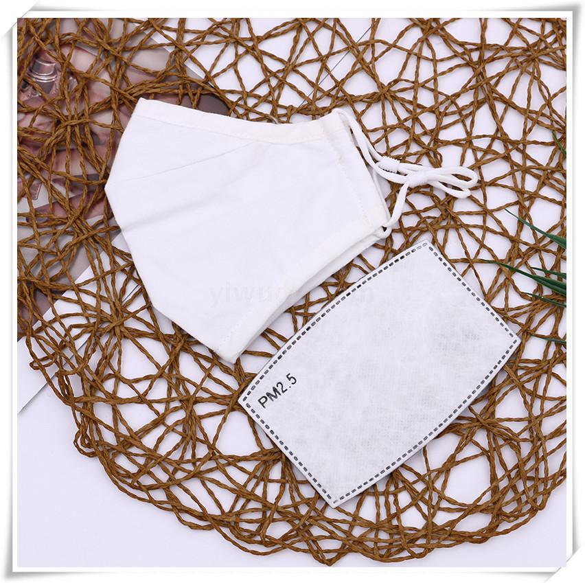 Black Cotton Mask Factory in Stock Wholesale White Mask Breathable Adult Mask Factory Custom Anti-Haze Mask
