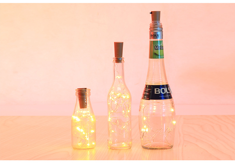 Solar Bottle Stopper Lighting Chain Copper Wire Lighting Chain Color Lighting Chain Christmas Lights Wine Bottle Ambience Light 10 Lights 20 Lights Wine Stopper Solar Bottle Stopper Lighting Chain Copper Wire Lighting Chain Color Lighting Chain Christmas Lights Wine Bottle Ambience Light 10 Lights 20 Lights Wine Stopper