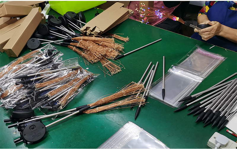 Fireworks Lamp Christmas Outdoor Led Festival Starry Lights Lawn Floor Outlet Christmas Lights Solar-Powered String Lights