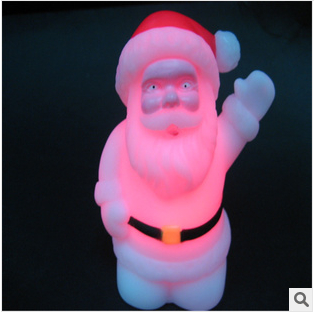 Colorful snowman Christmas lights snowman night light Santa Claus