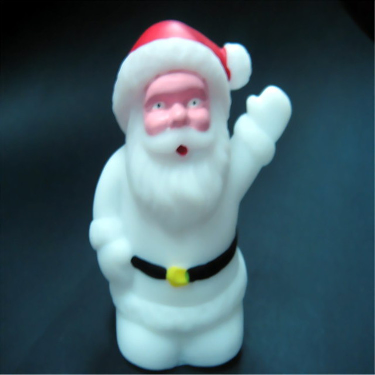 Colorful snowman Christmas lights snowman night light Santa Claus