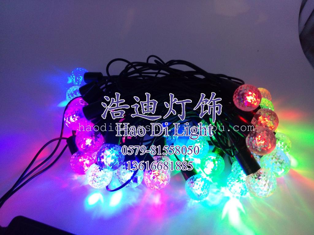 The new LED Christmas lights 28 light transparent ball lamp