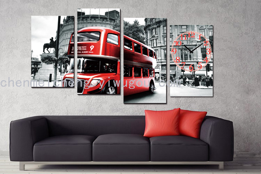 silent clock set of wall clock trendy wall clock picture frame clock creative arts clocks