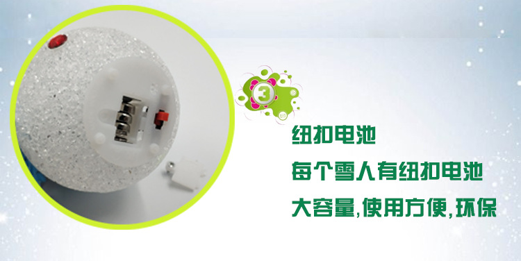 Wholesale Christmas Old Man Small Night Lamp LED Luminous Christmas Snowman Luminous Toy Particles Colorful Christmas Lights