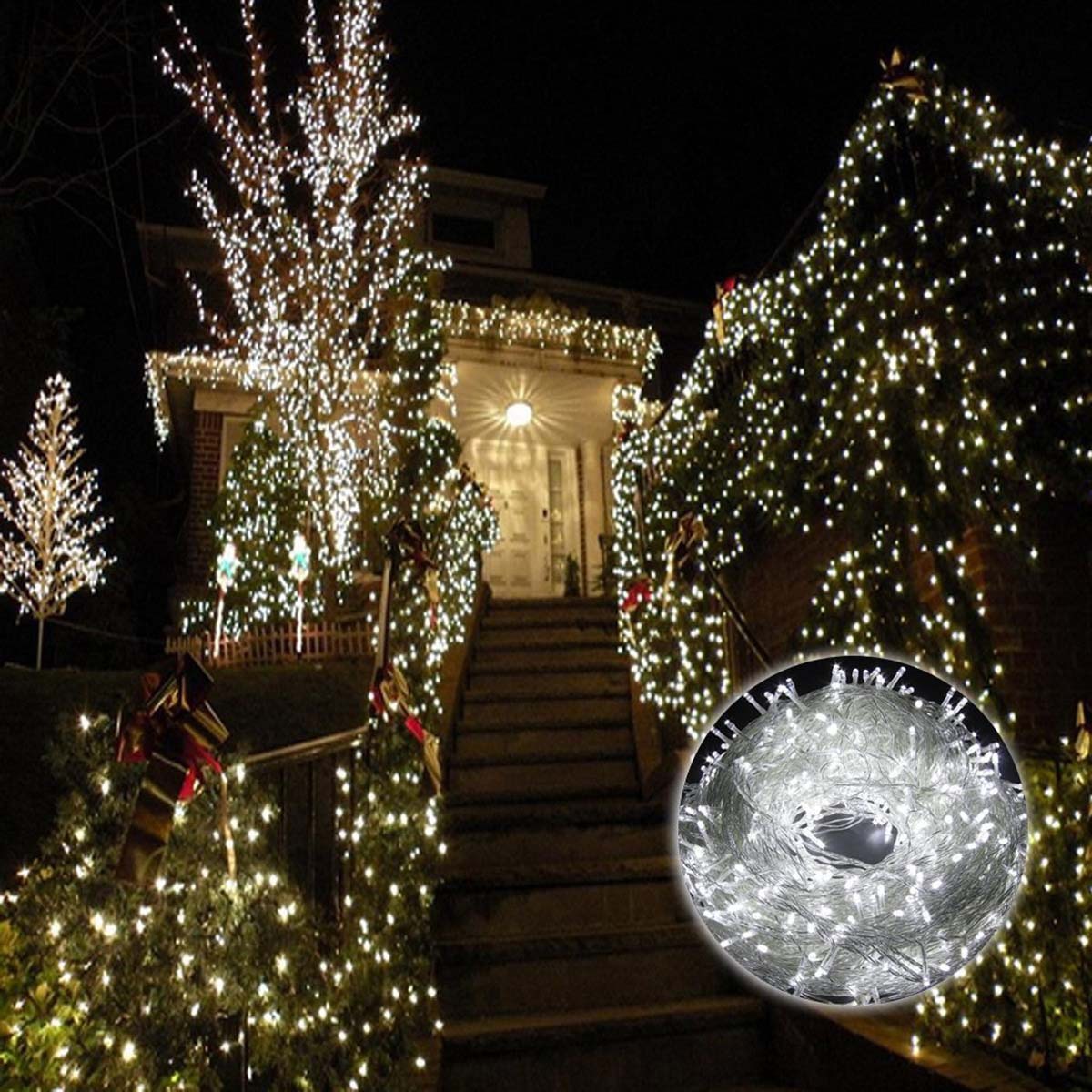 Factory Spot LED Lighting Chain Outdoor Waterproof Exposed Light Wedding Celebration Decoration christmas lights