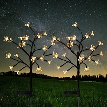 Hot Selling Solar Star Light String Outdoor Waterproof PluginFree Christmas Lights Led Courtyard Decorative Lights