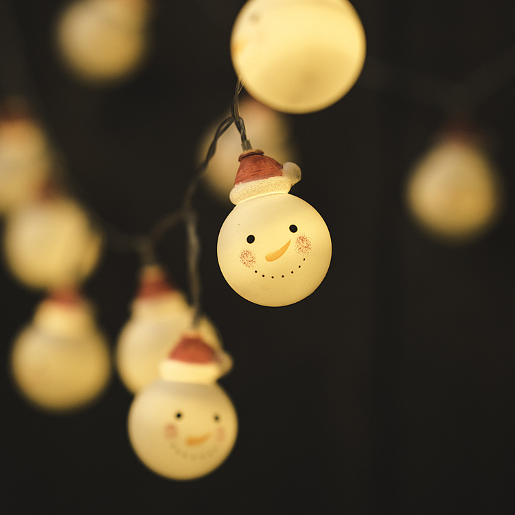 Led lights Christmas lights snowman battery lights Christmas lights on the ins wind