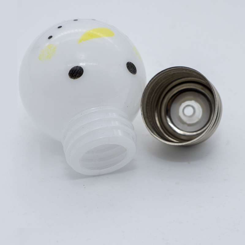 Manufacturers direct sales smiley face led lights Christmas crack ball small pendant Christmas lights string accessories tree lights wholesale