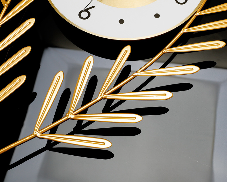 Light Luxury Clock Wall Clock Fashion Creative Nordic Living Room Home Decoration Art Clock Simple Modern Wall Hanging Wall Clocks