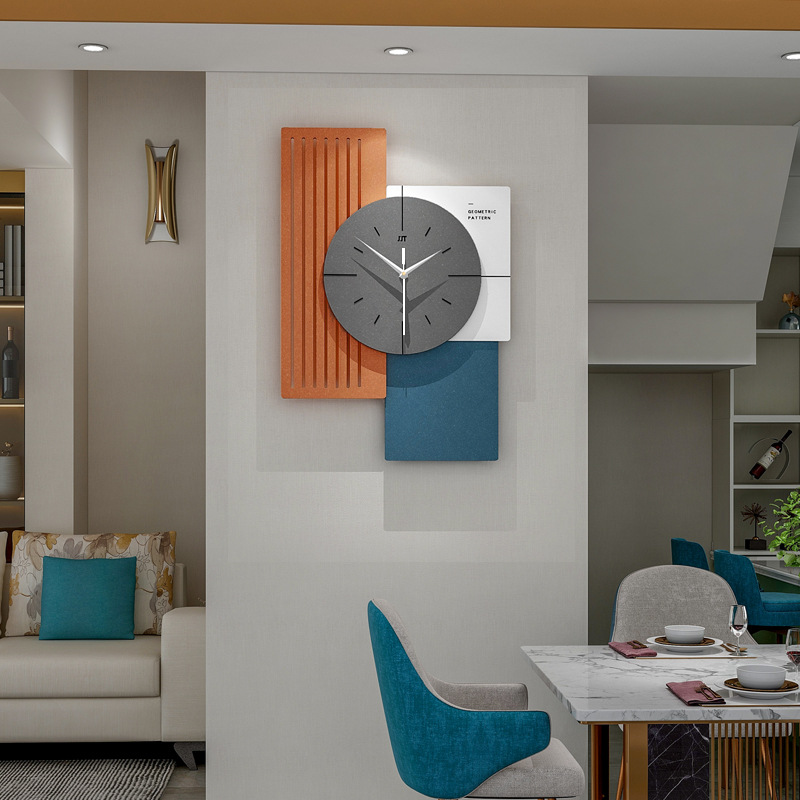 Light Luxury Wall Clock Fashion Creative Clocks Home Decoration Living Room Pocket Watch Modern Simple Personality Wall Clock
