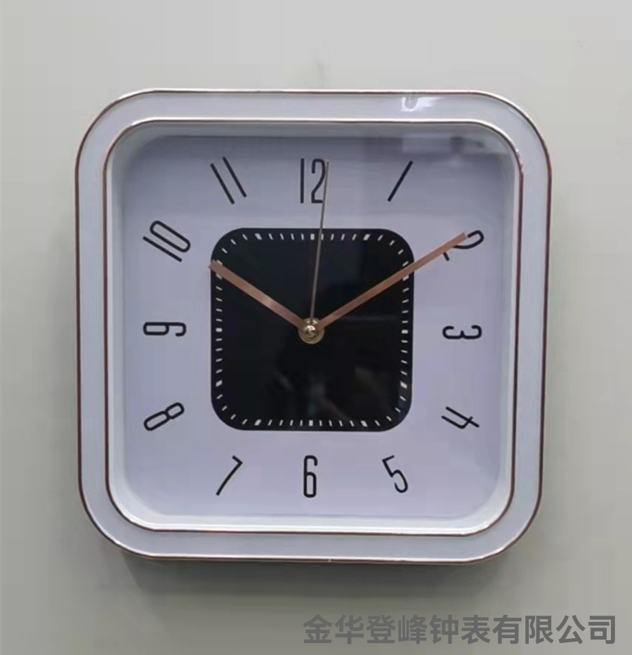 Custom Quartz Wall Clock round Logo Clock Custom Plastic Wall Clocks Gift Gift Clock Advertising Promotion Clock