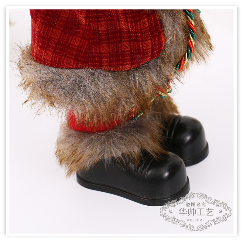 2021 New Electric Santa Claus Music Dancing Doll Decoration Ornaments Christmas Holiday Gift Exclusive for Cross-Border