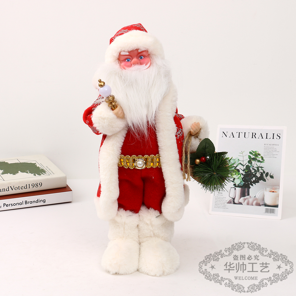 Christmas Toy Santa Claus Small Ornaments Figurine Doll Children&#039;s Gift Multi-Shape Factory Direct Sales