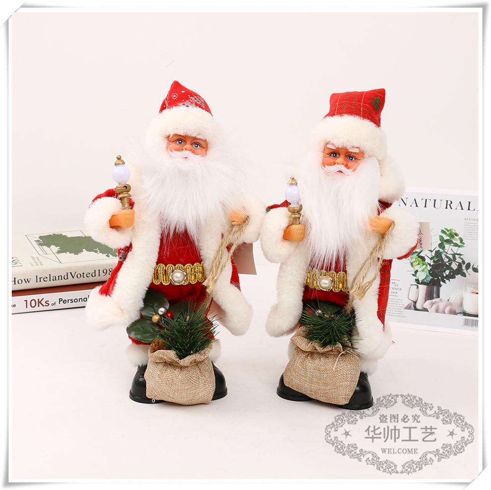Christmas Toy Santa Claus Small Ornaments Figurine Doll Children's Gift Multi-Shape Factory Direct Sales