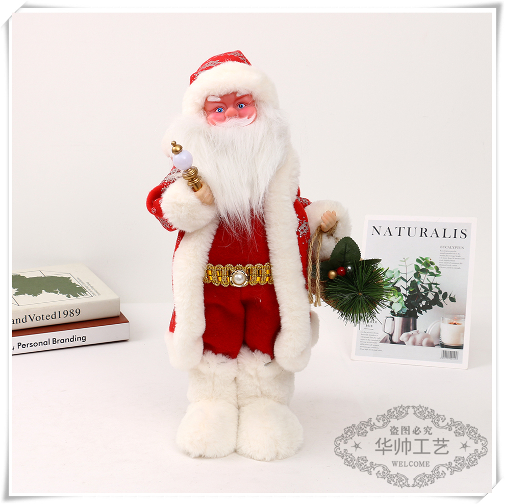 Christmas Toy Santa Claus Small Ornaments Figurine Doll Children's Gift Multi-Shape Factory Direct Sales