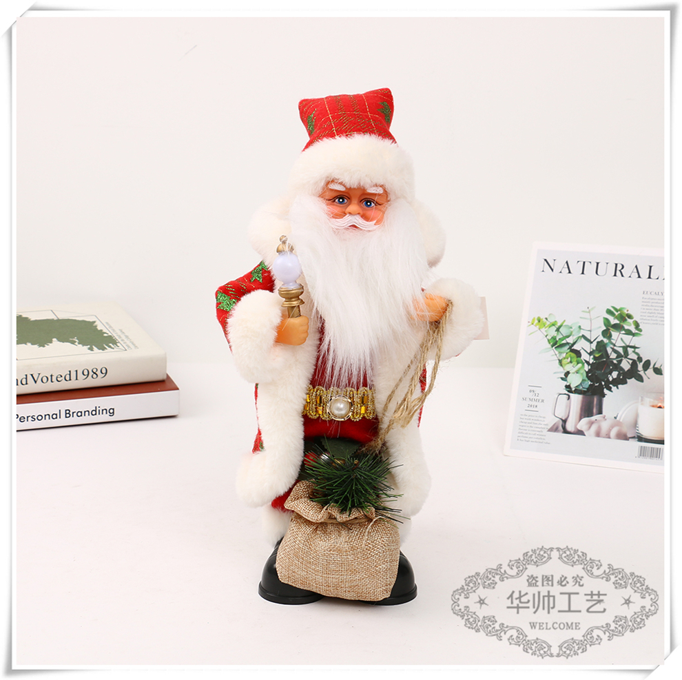 Christmas Toy Santa Claus Small Ornaments Figurine Doll Children's Gift Multi-Shape Factory Direct Sales