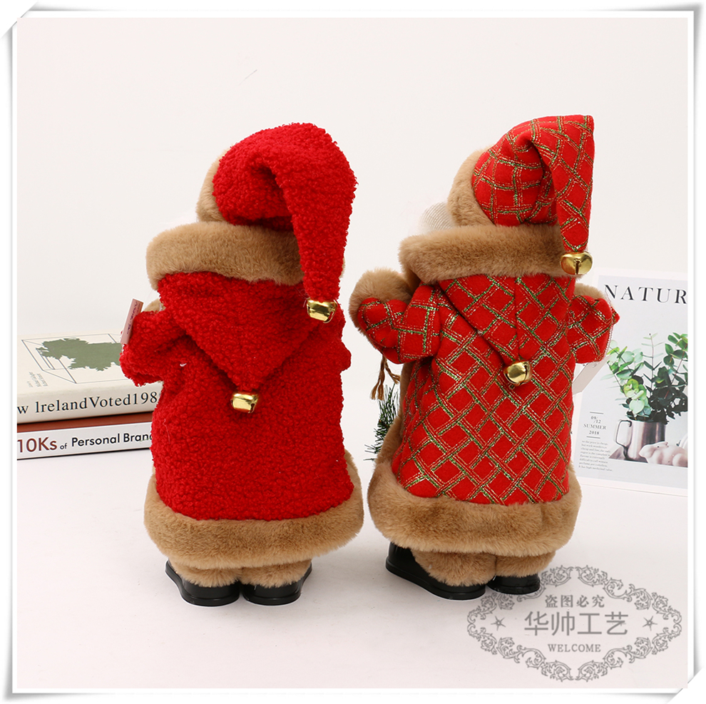 Christmas Toy Santa Claus Small Ornaments Figurine Doll Children's Gift Multi-Shape Factory Direct Sales