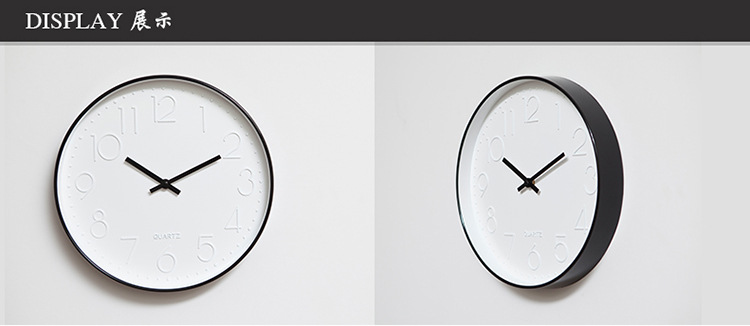 Wall Clock Living Room Simple Modern Mute Quartz Clock Fashion Creative Nordic Clocks round Clock