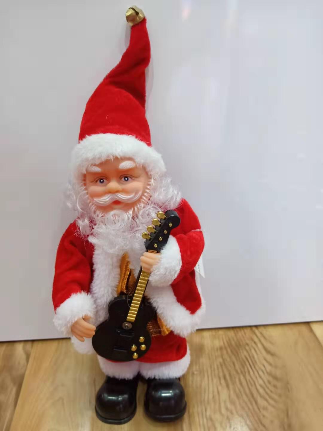 Santa Claus Playing Hat Santa Dancing Old Man