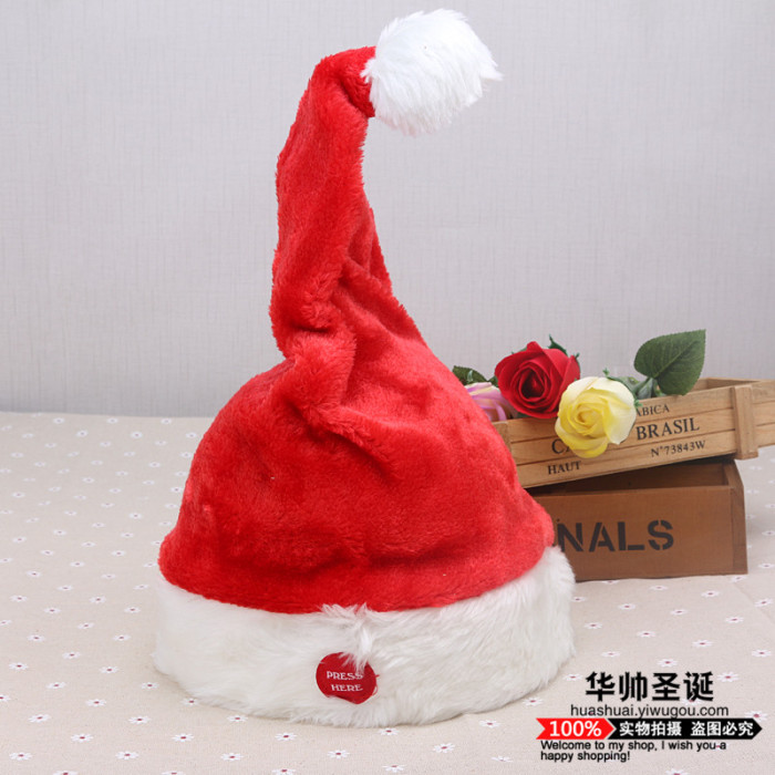 2015 new Christmas Santa Claus electric toys Christmas swinging cap 2015 new Christmas Santa Claus electric toys Christmas swinging cap
