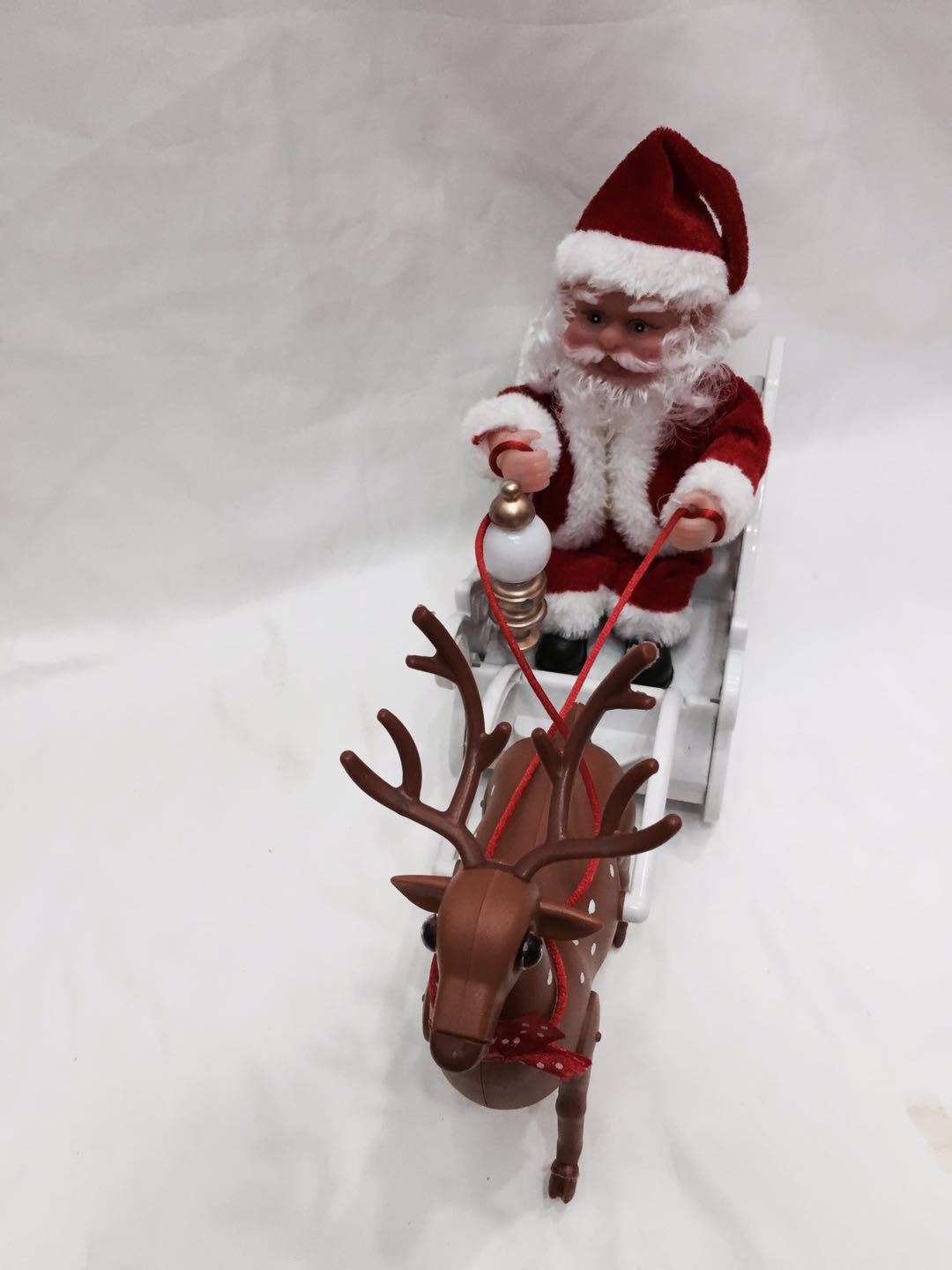 Deer Carriage Electric Santa Claus Deer Carriage Electric Santa Claus