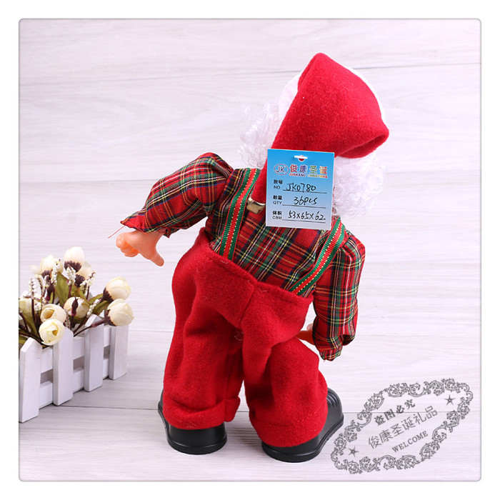 Santa Claus Santa Claus doll Christmas music dancing old children toys Santa Claus Santa Claus doll Christmas music dancing old children toys