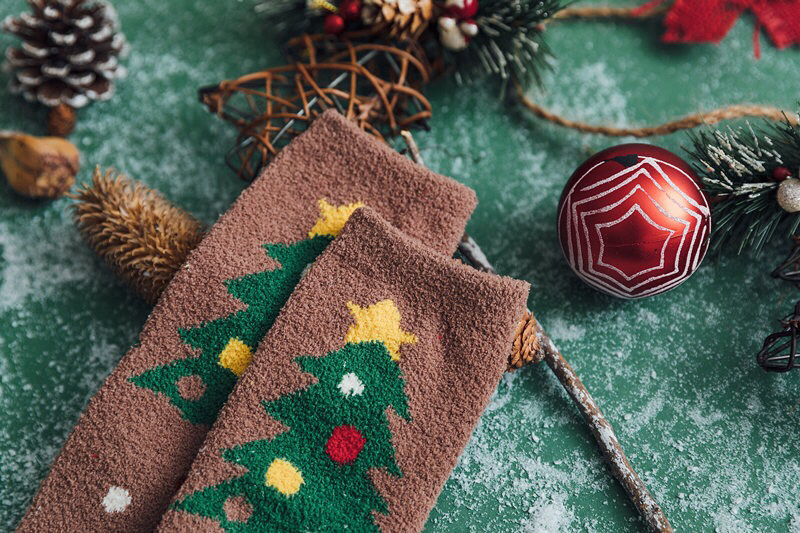 Winter New Velvet Christmas Socks Coral Fleece Casual Straight Cartoon 4 Pairs of Christmas Socks Terry Sock Gift Box Wholesale Winter New Velvet Christmas Socks Coral Fleece Casual Straight Cartoon 4 Pairs of Christmas Socks Terry Sock Gift Box Wholesale