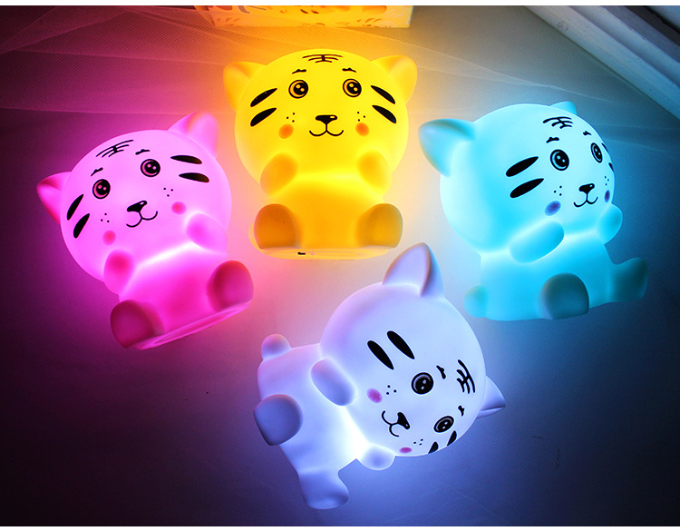 Tiger Year Tiger Small Night Lamp Cute Tiger Night Light Advertising Promotion Business Gift Christmas Festival Birthday Gift Gift Batch Tiger Year Tiger Small Night Lamp Cute Tiger Night Light Advertising Promotion Business Gift Christmas Festival Birthday Gift Gift Batch