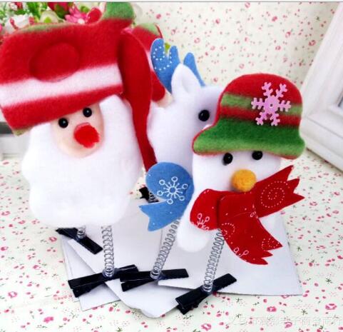 Spring hairpin Christmas Mini Christmas Hat STEREO BB clip hair ornament Korea baby hairpin