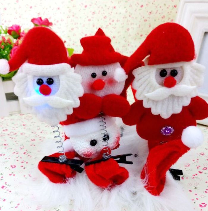Spring hairpin Christmas Mini Christmas Hat STEREO BB clip hair ornament Korea baby hairpin Spring hairpin Christmas Mini Christmas Hat STEREO BB clip hair ornament Korea baby hairpin