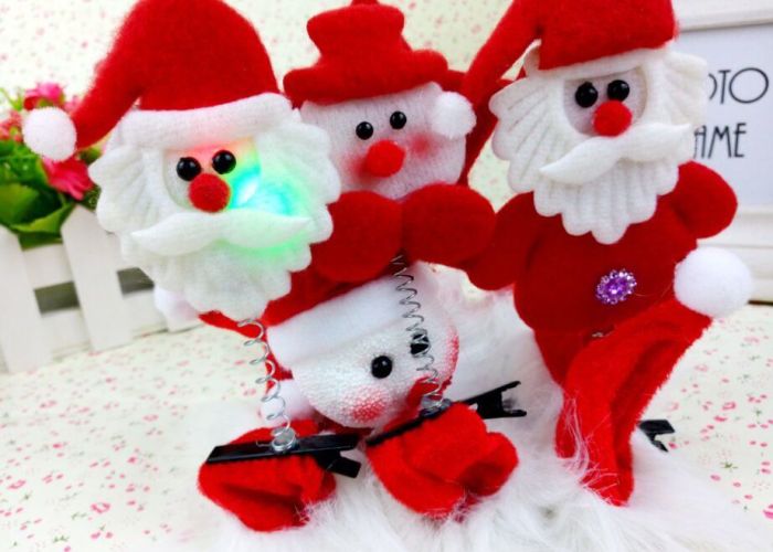 Spring hairpin Christmas Mini Christmas Hat STEREO BB clip hair ornament Korea baby hairpin Spring hairpin Christmas Mini Christmas Hat STEREO BB clip hair ornament Korea baby hairpin