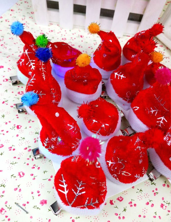 Luminous hat Hair Clip Luminous Fringe Elon Elon Children's Headgear Christmas Hat Luminous hat Hair Clip Luminous Fringe Elon Elon Children's Headgear Christmas Hat