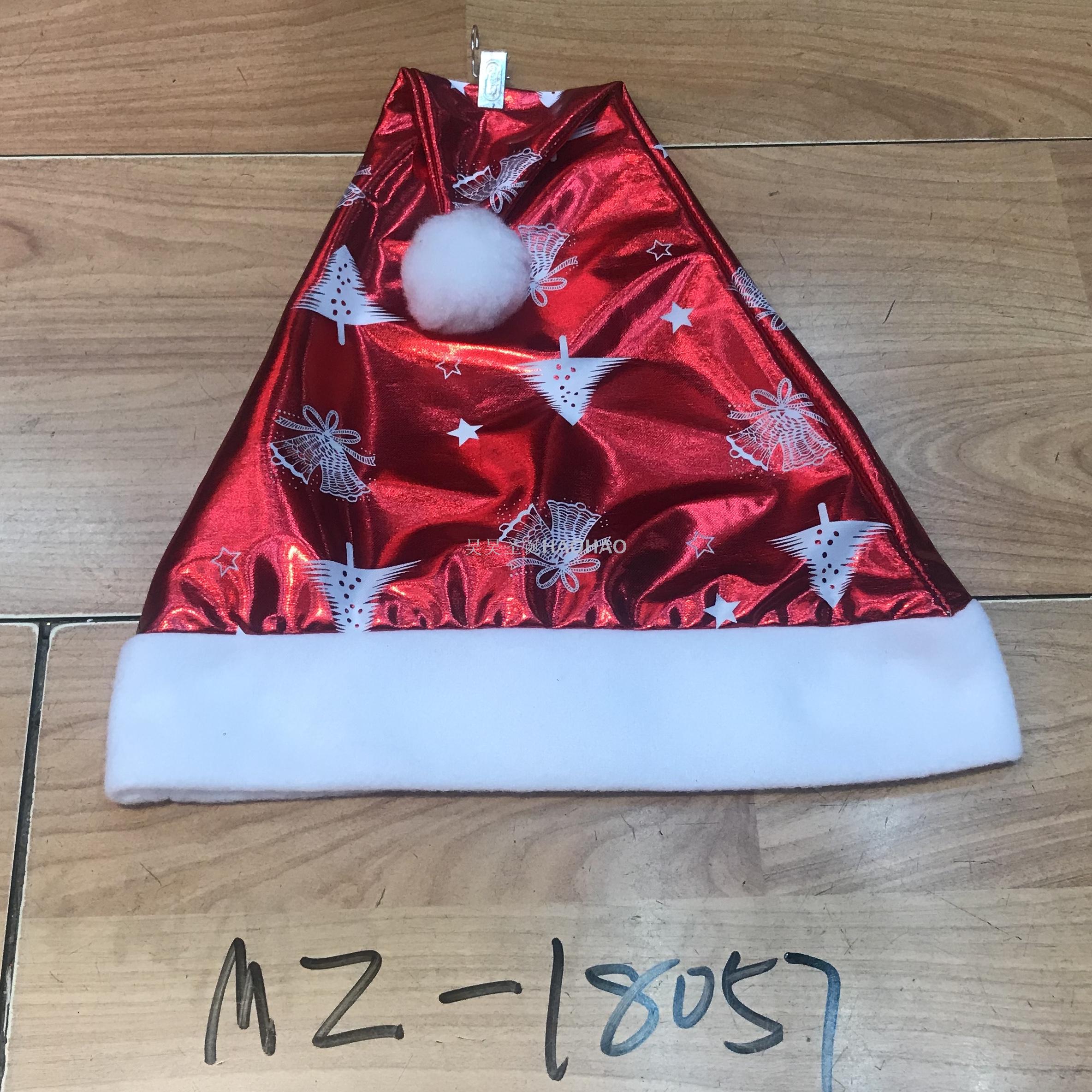 Christmas Dress up Christmas Hat High Quality Non-Woven Fabric Children Adult Santa Claus Holiday Gift Factory Direct Sales